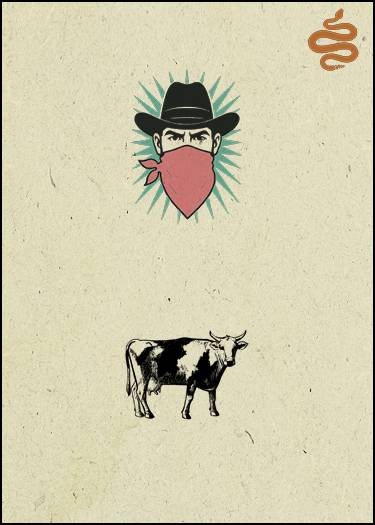 Rattlesnake Cow + Bandit